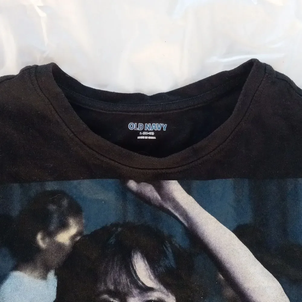 Old Navy Jenna Ortega as Wednesday Dance Scene T-Shirt Size L(10-12)